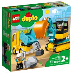 LEGO Truck & Tracked Excavator