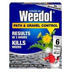 Weedol® Path & Gravel Control Concentrate Tubes (6 Tube Non Glyphosate)