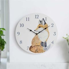 Smart Garden 12in Fox Wall Clock