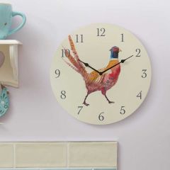 Smart Garden 12in Pheasant Wall Clock