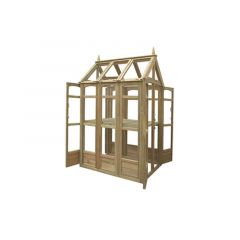 Forest Garden Victorian Walk Around Greenhouse with Auto Vent - Home Delivery 