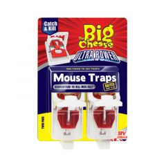 The Big Cheese Ultra Power Mouse Traps - Twinpack