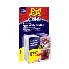 The Big Cheese Ultra Power Mouse Killer Station - Twinpack