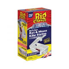 The Big Cheese Ultra Power Block Bait Rat &amp; Mouse Killer Station