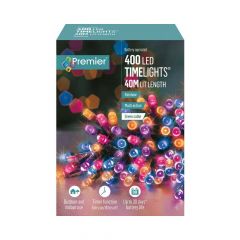 Timelights 400 LED Rainbow - Premier Decorations