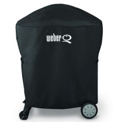 Weber® Premium Barbecue Cover - Fits Q™ 100/1000 &amp; 200/2000 with Stand