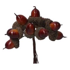 Gisela Graham Brown Acorn Bunch Pick