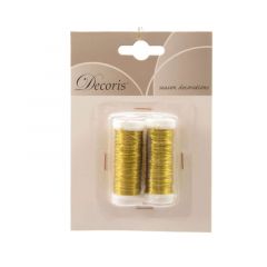 Wire Iron 2 Pack Gold - Kaemingk