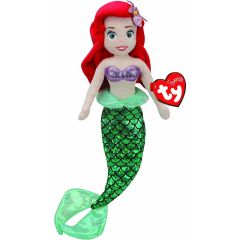 Ty Ariel Disney Princess from the Little Mermaid 15-Inch Licensed Plush Dolls 