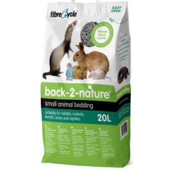 Back 2 Nature Small Animal and Bird Bedding and Litter 20 Litre