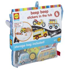 Beep Beep Stickers For The Tub - DKB Toys