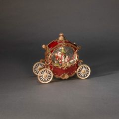 Kontsmide Water Lantern Carriage with Santa (Battery Operated)