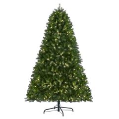 Bosk Lakeside Pre-Lit Artificial Christmas Tree with 750 Warm White LED 7.5ft