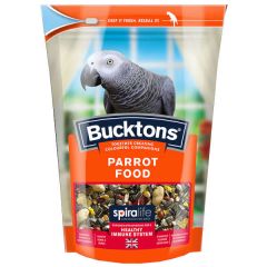 Bucktons Parrot Food With Spiralife