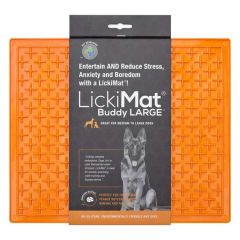 LickiMat Buddy X Large 30X25cm Orange