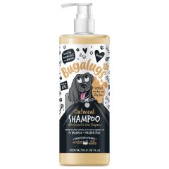 Bugalugs Dog Shampoo Oatmeal & Aloe 500ml Bottle with Pump