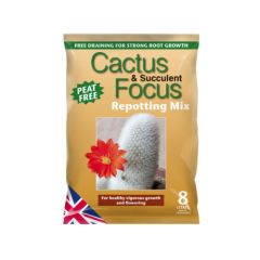 Cactus & Succulent Focus Repotting Mix Peat Free 8L