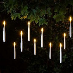 Noma 10 Magic Candles with Remote White