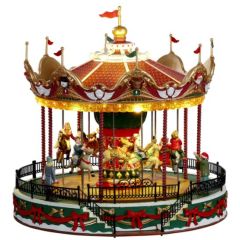 Lemax Santa Carousel, With 4.5V Adaptor