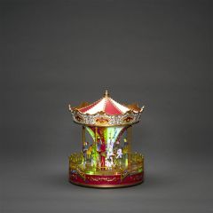 Konstmide Mechanical Carousel 16 LED (BO)