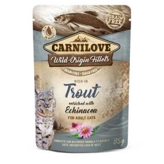 Carnilove Cat Pouch Trout with Echinacea 85g