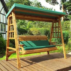 Charles Taylor Dorset Three Seater Swing Green