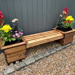 Charles Taylor Knights Double Planter Bench