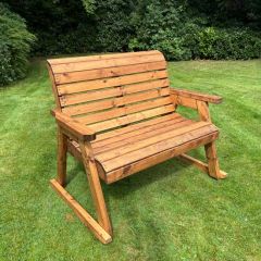 Charles Taylor Two Seater Rocker Bench - Boxed