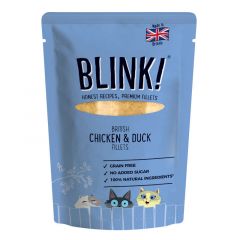Blink! Chicken & Duck Wet Cat Food Pouch 85G