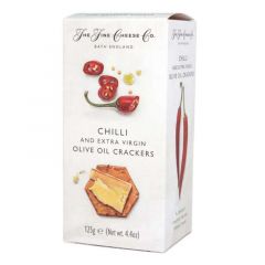 The Fine Cheese Company Chilli & Olive Oil Crackers 125g 