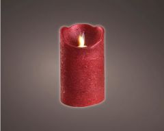 Kaemingk LED Waving Candle 7.5x12.5cm Christmas Red