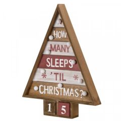 Christmas Countdown Inlit Tree Red - Smart Garden