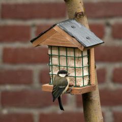 CJ Wildlife Ohio Slate Peanut Cake Square Bird Feeder