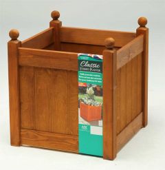 AFK Classic Planter 460 460mm - Beech stain