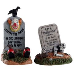 Lemax Crazy Headstones 