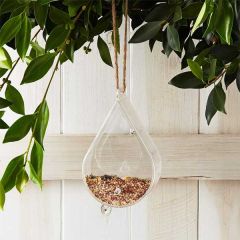Wildlife World Dewdrop Window Feeder with hanging rope