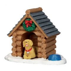 Lemax Log Cabin Dog House