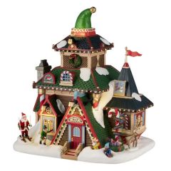 Lemax Elwood's Elf Lodge