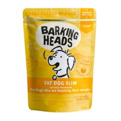 Barking Heads Fat Dog Slim Wet Food Pouch For Dogs 300g