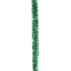 Festive Finecut Tinsel 200x10cm Green