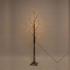 Festive Lit Snowy Tree 180cm 320 Warm White LED