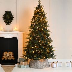 Festive Firefly Tree 210cm 500 Traditional Warm White LED