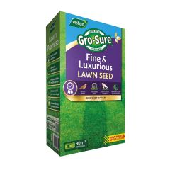 Westland Gro-Sure Fine & Luxurious Lawn Seed Box 30sqm