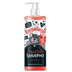 Bugalugs Cat Flea & Tick Shampoo 500ml Bottle with Pump