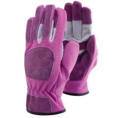 Town & Country Lavender Flexi Leather Rigger Gloves - Small