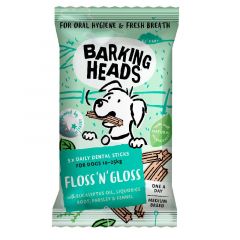 Barking Heads Floss & Gloss Dental Sticks for Medium Breeds 5 Pack