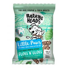 Barking Heads Floss & Gloss Dental Sticks for Small Breeds 5 Pack