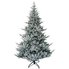 National Tree Snowy St Francis Spruce Tree 6.5ft Artificial Christmas Tree