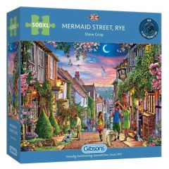 Gibsons Mermaid Street, Rye Puzzle 500 XL Pieces