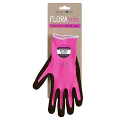 Burgon & Ball Fluores Gardening Gloves - Pink - Small/Medium